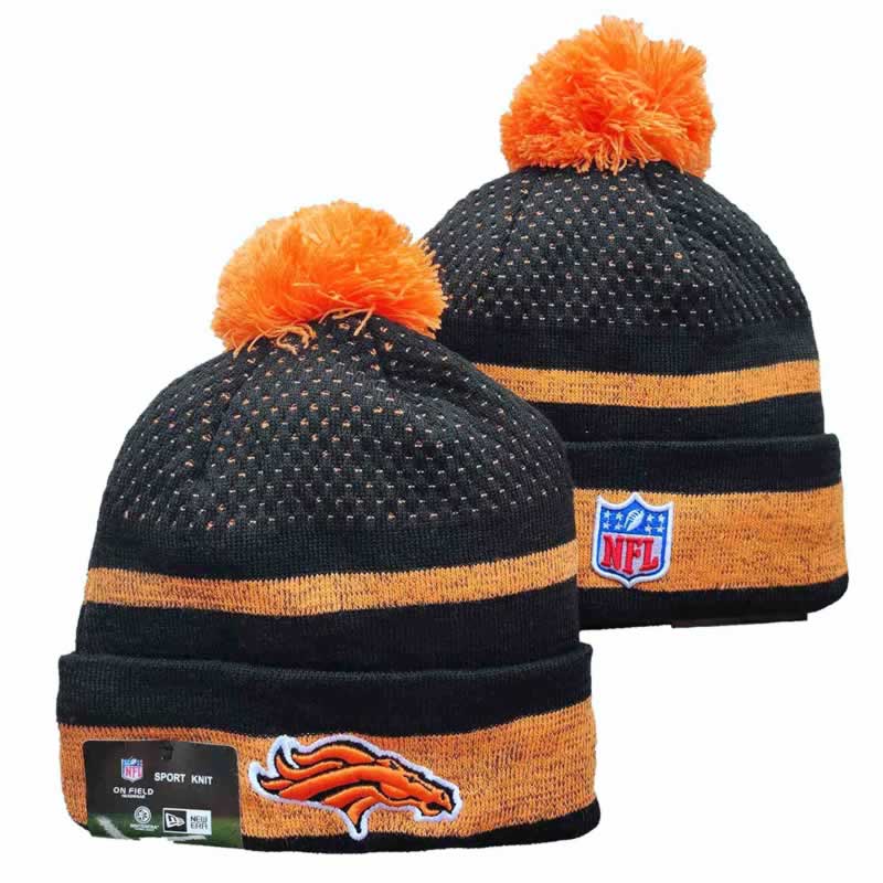Broncos Team Logo Orange and Black Pom Cuffed Knit Hat YD,We sell and wholesale Broncos Team Logo Orange and Black Pom Cuffed Knit Hat YD on line form chian!